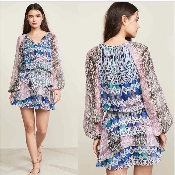 Ramy Brook Smocked Waist Dress - Picture 1 of 5
